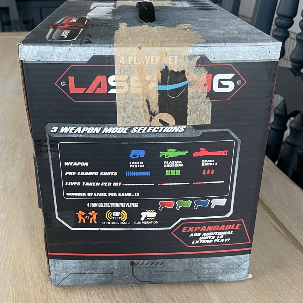 NIB Laser Tag - 4 Player Set - Picture 7 of 10